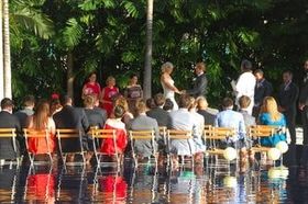 Unique wedding ceremony at The Modern Hotel in Waikiki